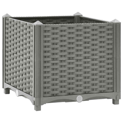 Vidaxl fioriera raccolta 40x40x38 cm polipropene