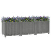 Vidaxl fioriera raccolta in polipropene da 120x40x38 cm