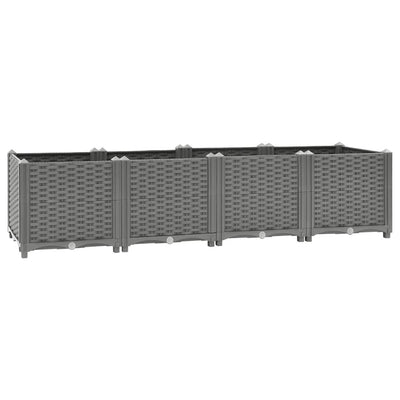 Vidaxl fioriera raccolta 160x40x38 cm polipropene