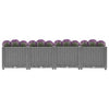 Vidaxl fioriera raccolta 160x40x38 cm polipropene