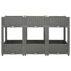 Vidaxl plantenbak verhoogd 120x40x71 cm polypropeen