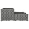 Fiotrice Vidaxl ha raccolto polipropilene 80x80x38 cm