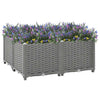 Fiotrice Vidaxl ha raccolto polipropilene 80x80x38 cm