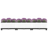 Vidaxl fioriera ha raccolto polipropene da 120x40x23 cm