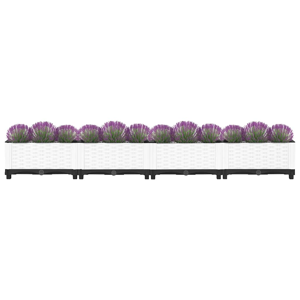 Vidaxl fioriera raccolta 160x40x23 cm polipropene