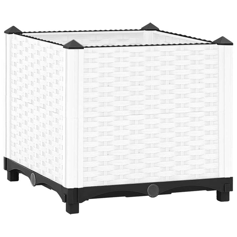 Vidaxl fioriera raccolta 40x40x38 cm polipropene
