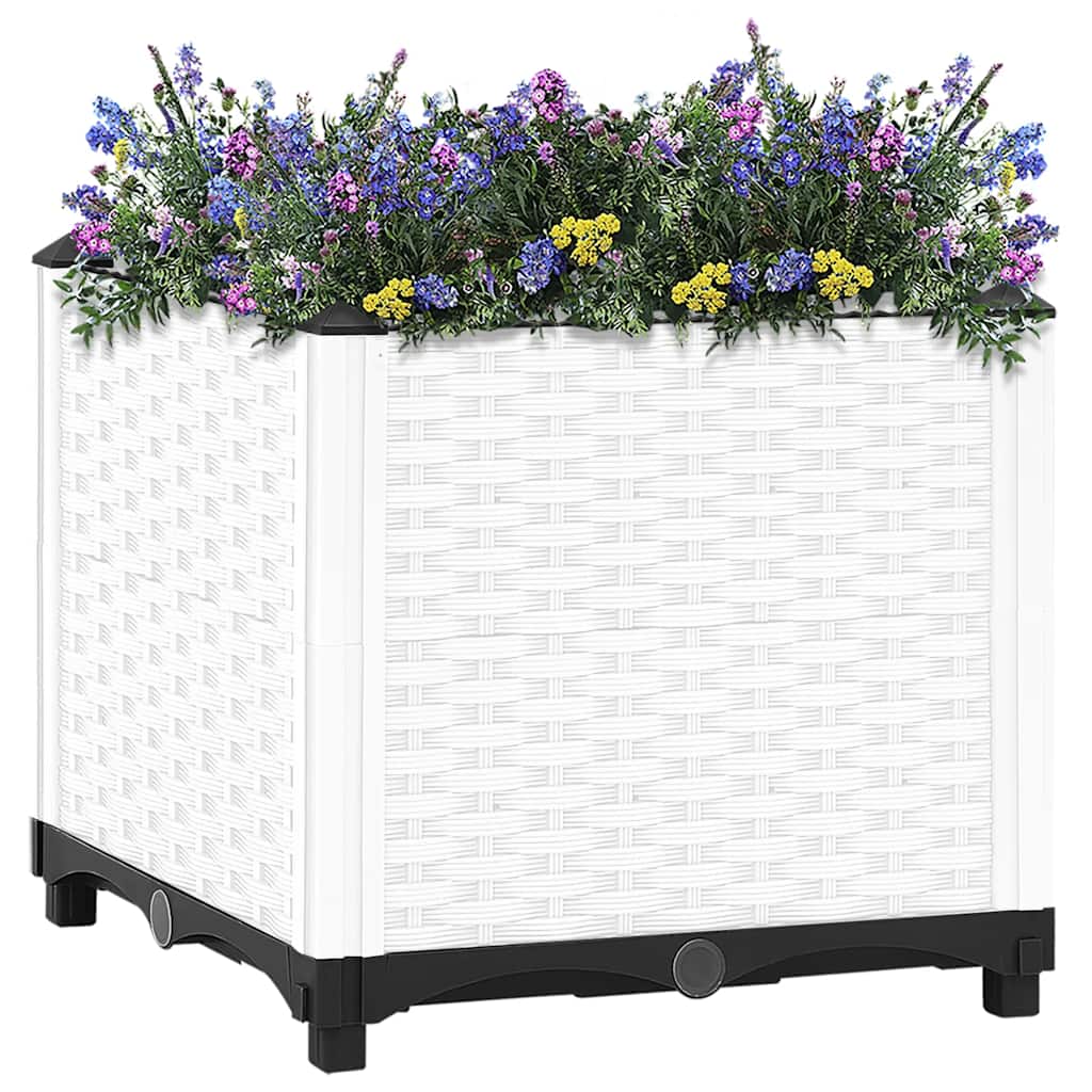 Vidaxl Planter elevado 40x40x38 cm polipropeno