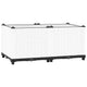 Vidaxl Planter elevado 80x40x38 cm polipropeno