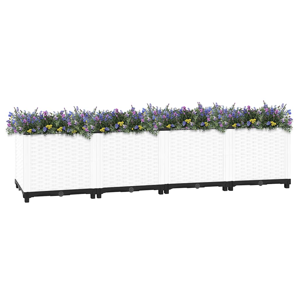 Vidaxl fioriera raccolta 160x40x38 cm polipropene
