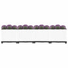 Vidaxl fioriera raccolta 160x40x38 cm polipropene