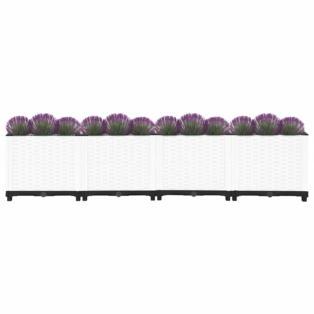 Vidaxl fioriera raccolta 160x40x38 cm polipropene