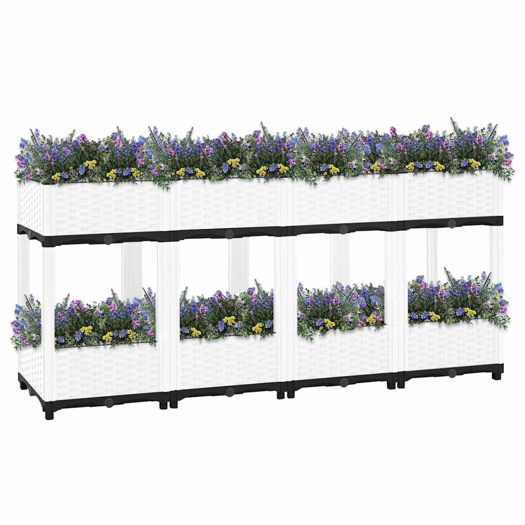 Vidaxl fioriera raccolta 160x40x71 cm polipropene