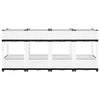 Vidaxl fioriera raccolta 160x40x71 cm polipropene