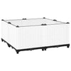 Fiotrice Vidaxl ha raccolto polipropilene 80x80x38 cm