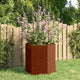 Vidaxl Planning Box Rusty 40x40x45 cm Corten Steel