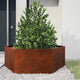 Vidaxl Plannet Rusty 138x120x45 cm Cortenstaal