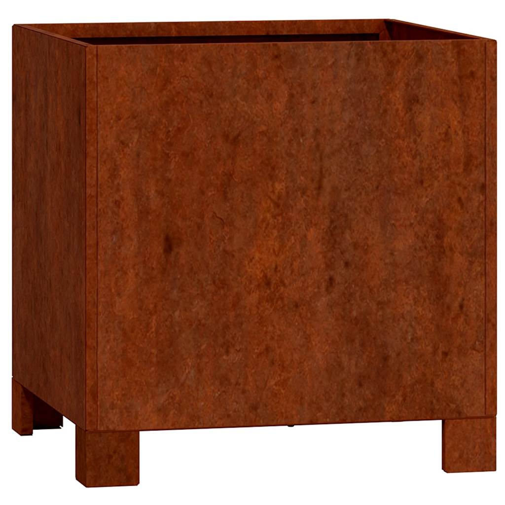 Vidaxl Plannet con gambe arrugginite 32x30x33 cm cornstaal
