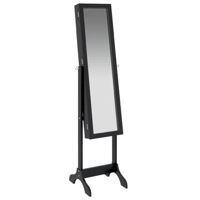 Vidaxl Spiegel separado 34x37x146 cm negro