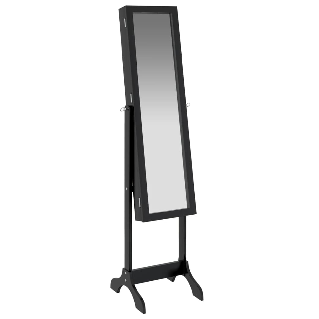 Vidaxl Spiegel separado 34x37x146 cm negro
