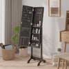 Vidaxl Spiegel separado 34x37x146 cm negro