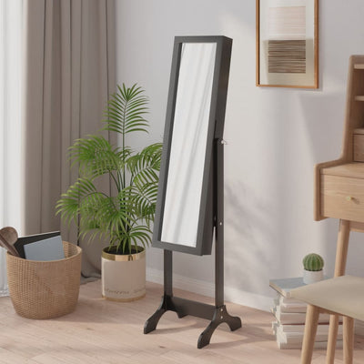 Vidaxl Spiegel separado 34x37x146 cm negro