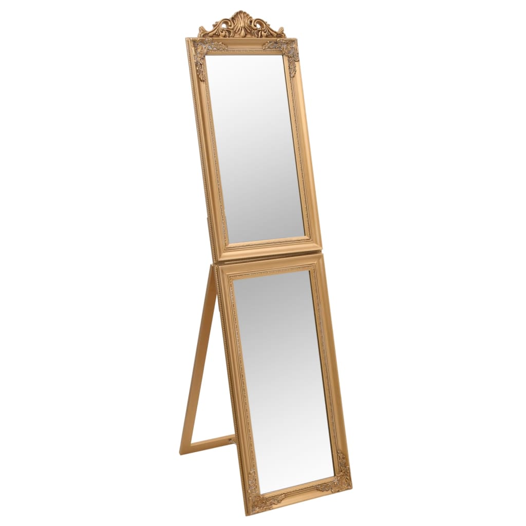 Vidaxl Mirror staccato 40x160 cm colorato in oro