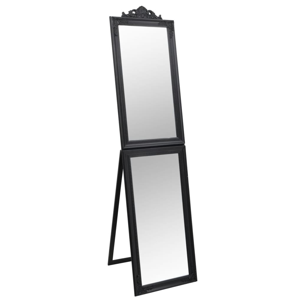 Vidaxl Mirror staccato 40x160 cm nero