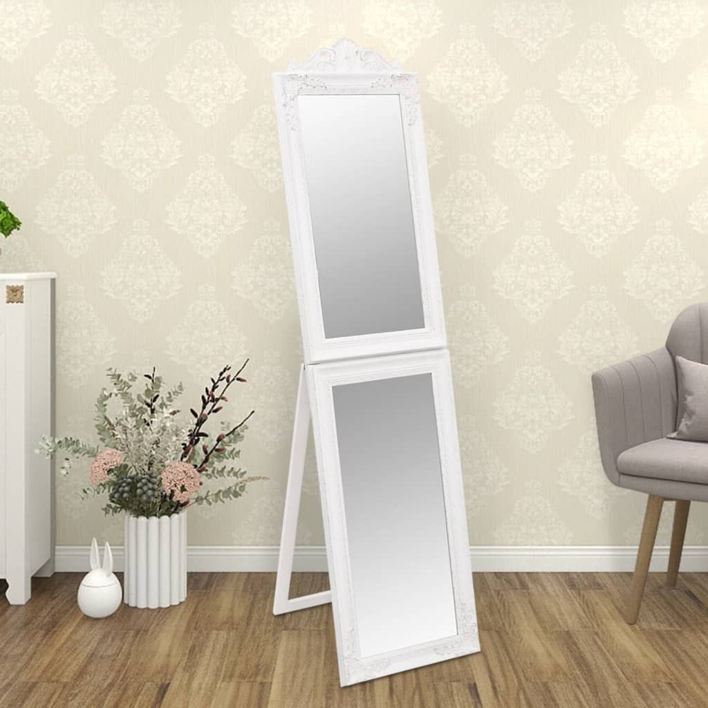 Vidaxl Mirror staccato da 50x200 cm bianco
