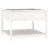 Plantilla Vidaxl con estante 111.5x111.5x81 cm de pino sólido