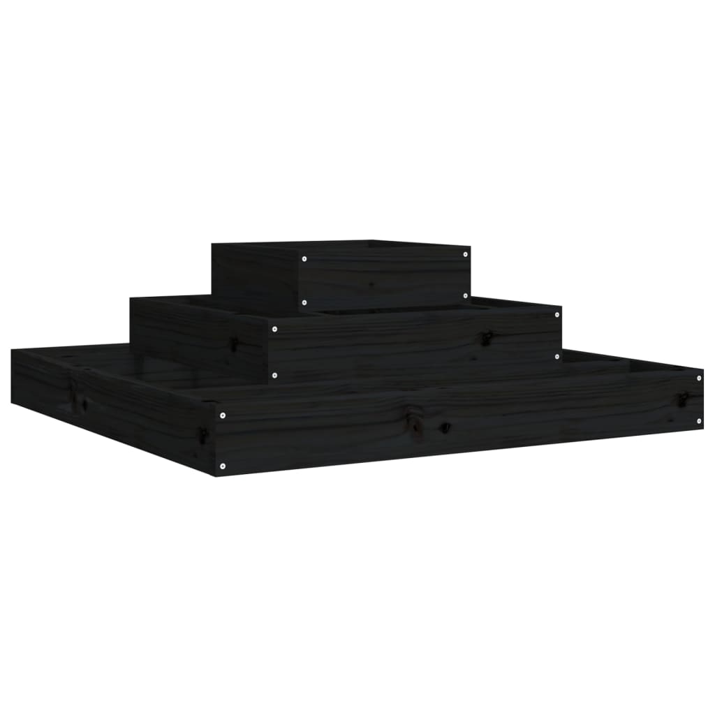 Vidaxl Planning Box 80x80x27 cm de pino sólido