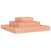 Vidaxl plantenbak 80x80x27 cm massief douglashout