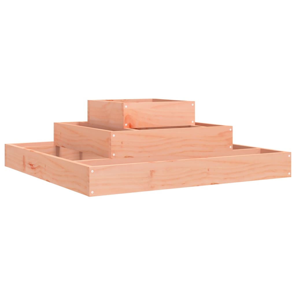 Vidaxl Planning Box 80x80x27 cm Douglhout sólido