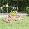 Vidaxl plantenbak 83x83x27 cm massief grenenhout