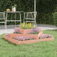 Vidaxl plantenbak 83x83x27 cm massief douglashout