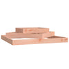 Vidaxl plantenbak 112x112x27 cm massief douglashout