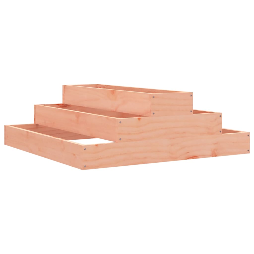 Vidaxl Planning Box 80x80x27 cm Douglhout sólido