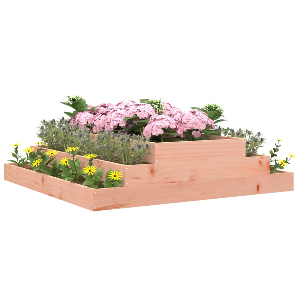 Casella di pianificazione Vidaxl 110x110x27 cm Douglashout solido