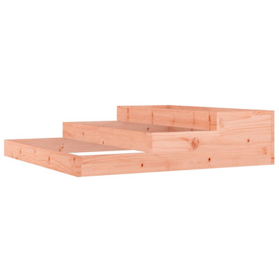 Casella di pianificazione Vidaxl 107x107x27 cm solido Douglashout