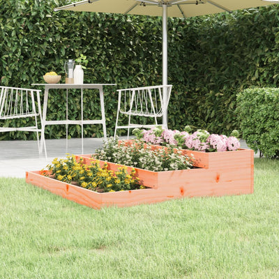 Casella di pianificazione Vidaxl 107x107x27 cm solido Douglashout