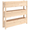 Vidaxl plantenbak 112x25x104,5 cm massief grenenhout