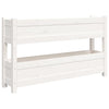 Casella di pianificazione Vidaxl 112x25x66 cm Pino solido