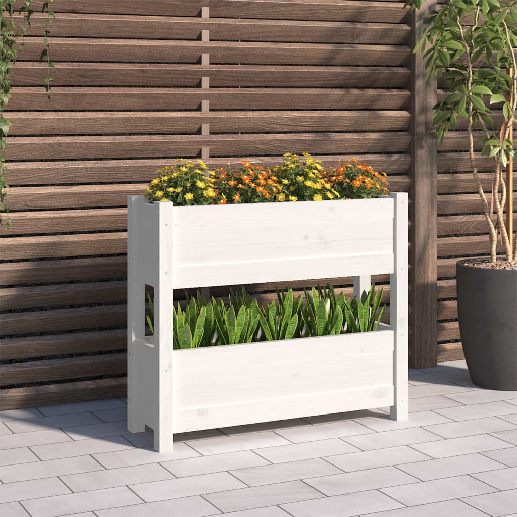 Vidaxl Planning Box 77x25x66 cm de pino sólido