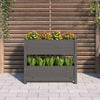 Casella di pianificazione Vidaxl 77x25x66 cm grigio pino solido