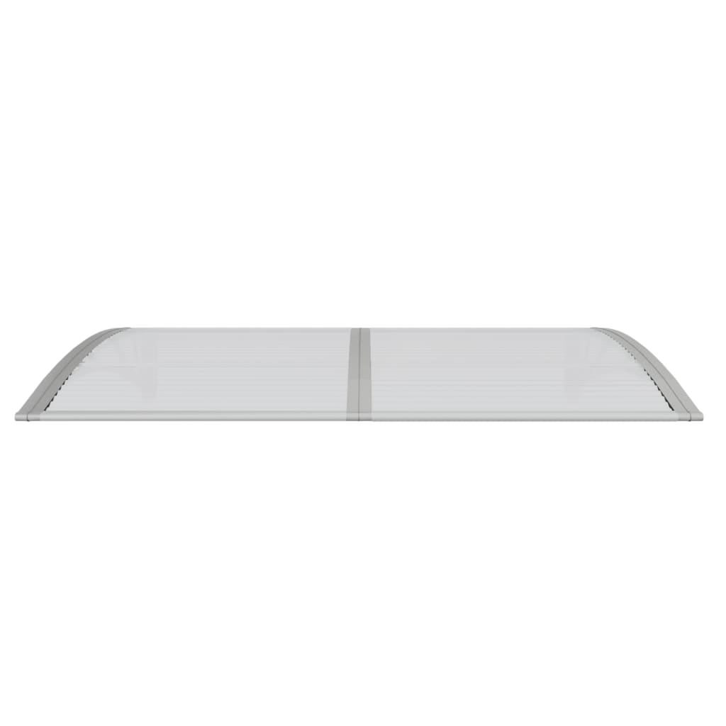Cola de puerta Vidaxl 150x100 cm de policarbonato gris
