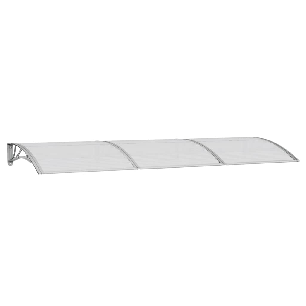 Cola de puerta Vidaxl 300x100 cm gris de policarbonato