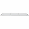 Cola de puerta Vidaxl 300x100 cm gris de policarbonato