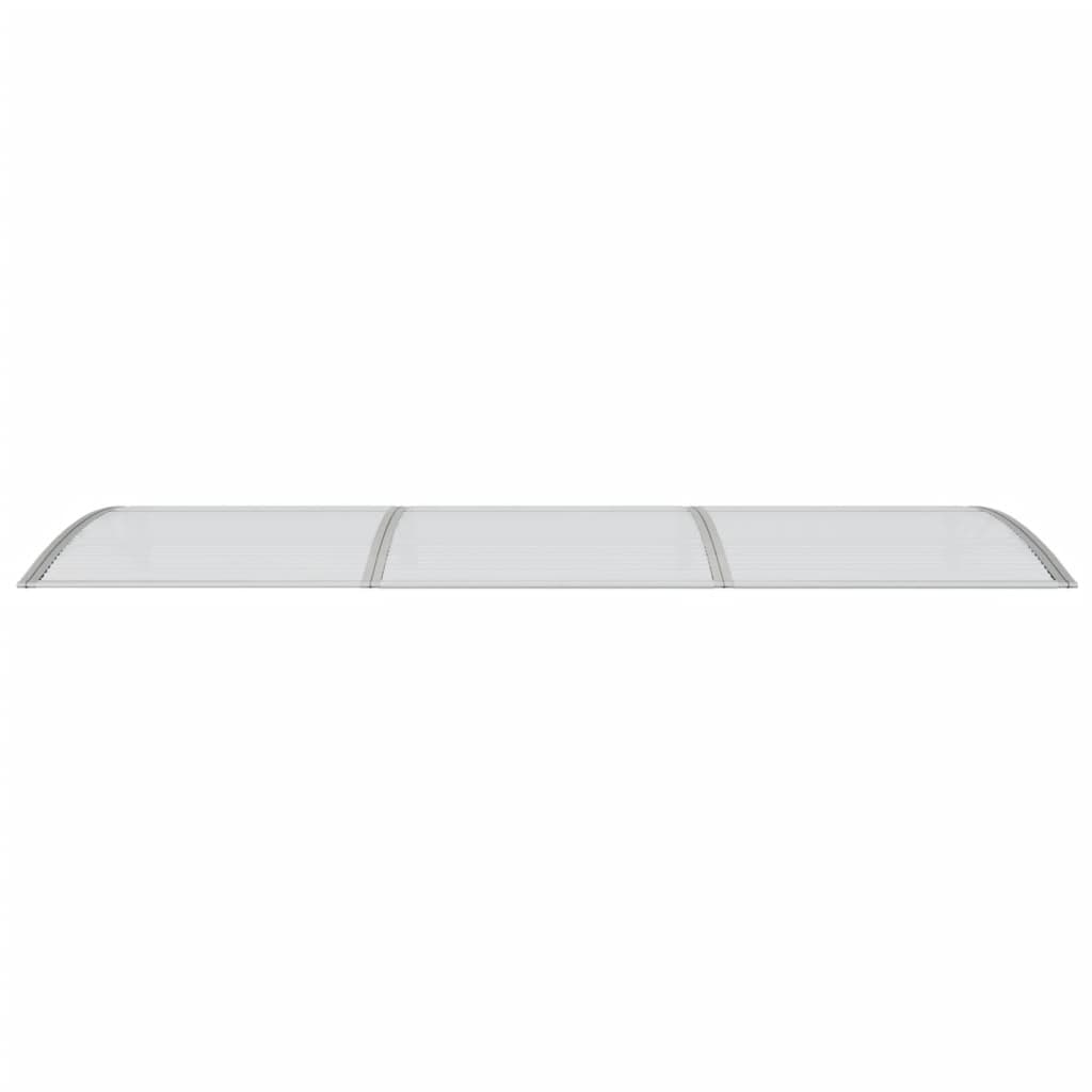 Cola de puerta Vidaxl 300x100 cm gris de policarbonato