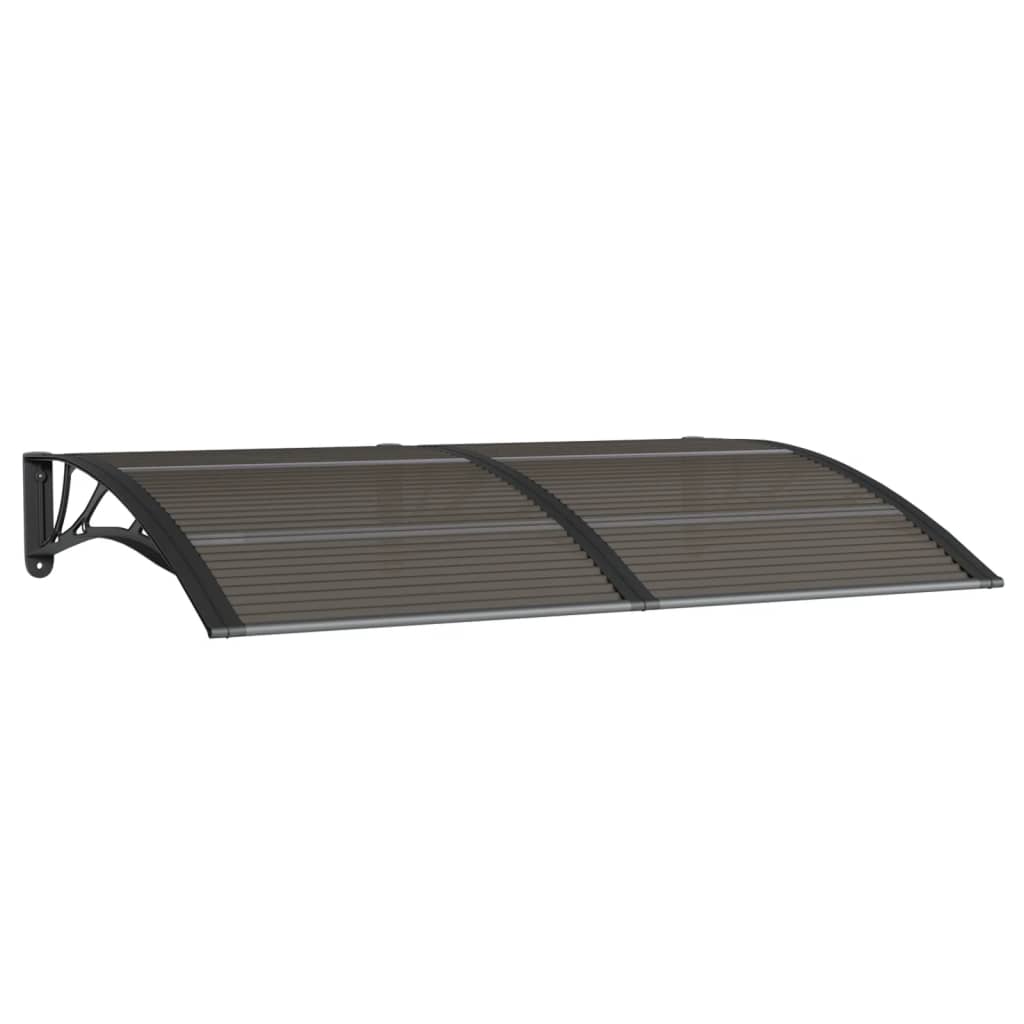 Vidaxl Door Tool 150x100 cm de policarbonato negro