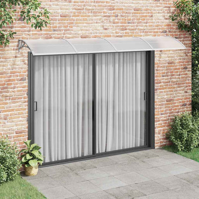 Vidaxl Port Canopy 350x100 cm in policarbonato grigio