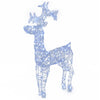 VidaXL Kerstversiering rendier 2 st 60x16x100 cm acryl